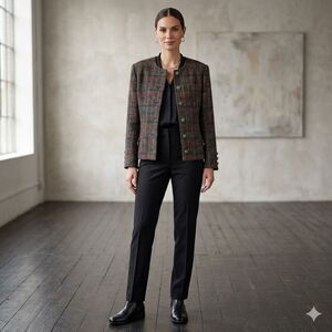 Vintage Herbert Grossman by Cynthia Sobel Tweed Blazer – Size 14